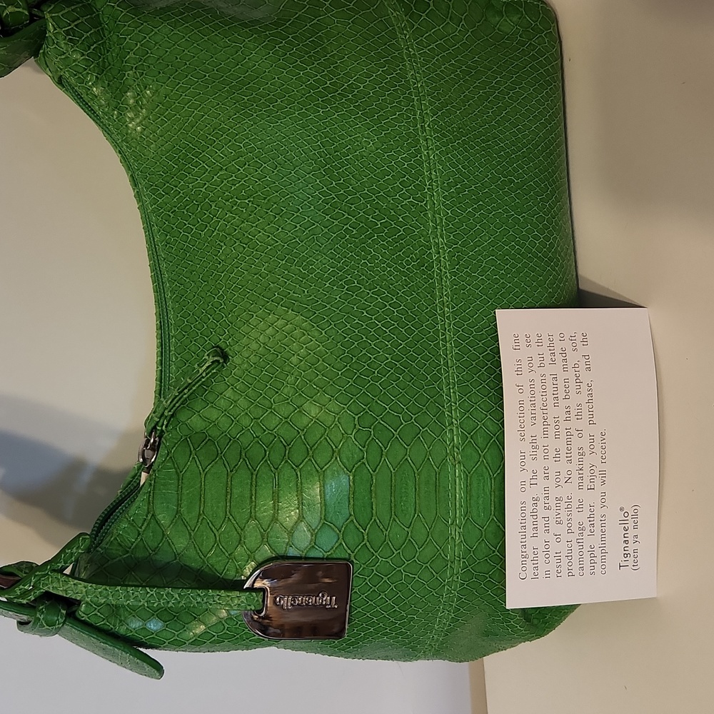 Kelly Green Tignanello purse